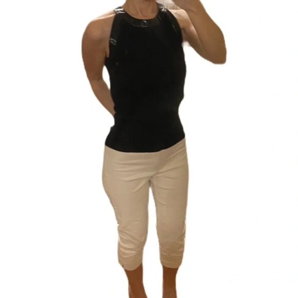 INC‎ Black Sleeveless Top​ - Picture 3 of 9
